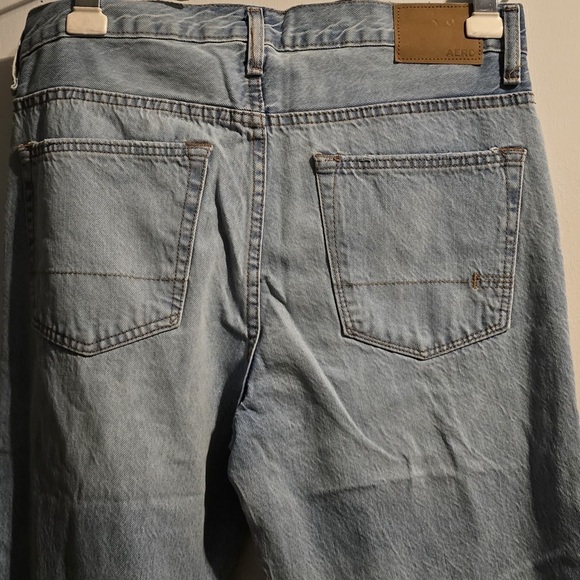Aeropostale Light Blue Straight Leg Jeans - Picture 12 of 15